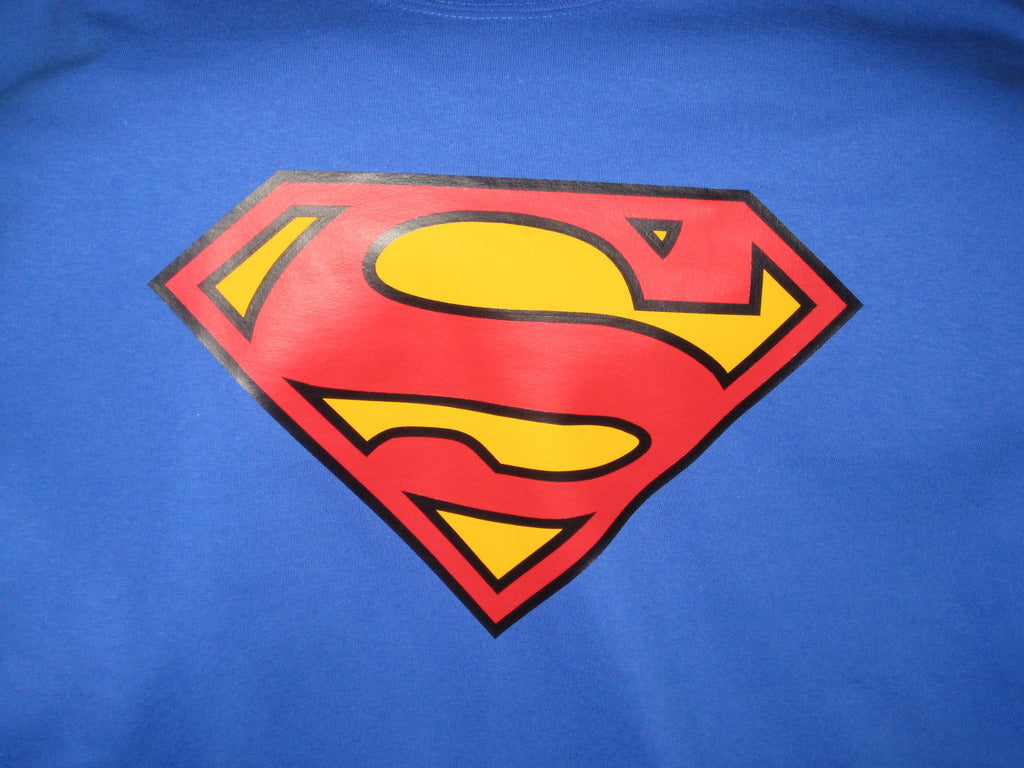 Superman Logo Royal Blue Tshirt – TshirtNow