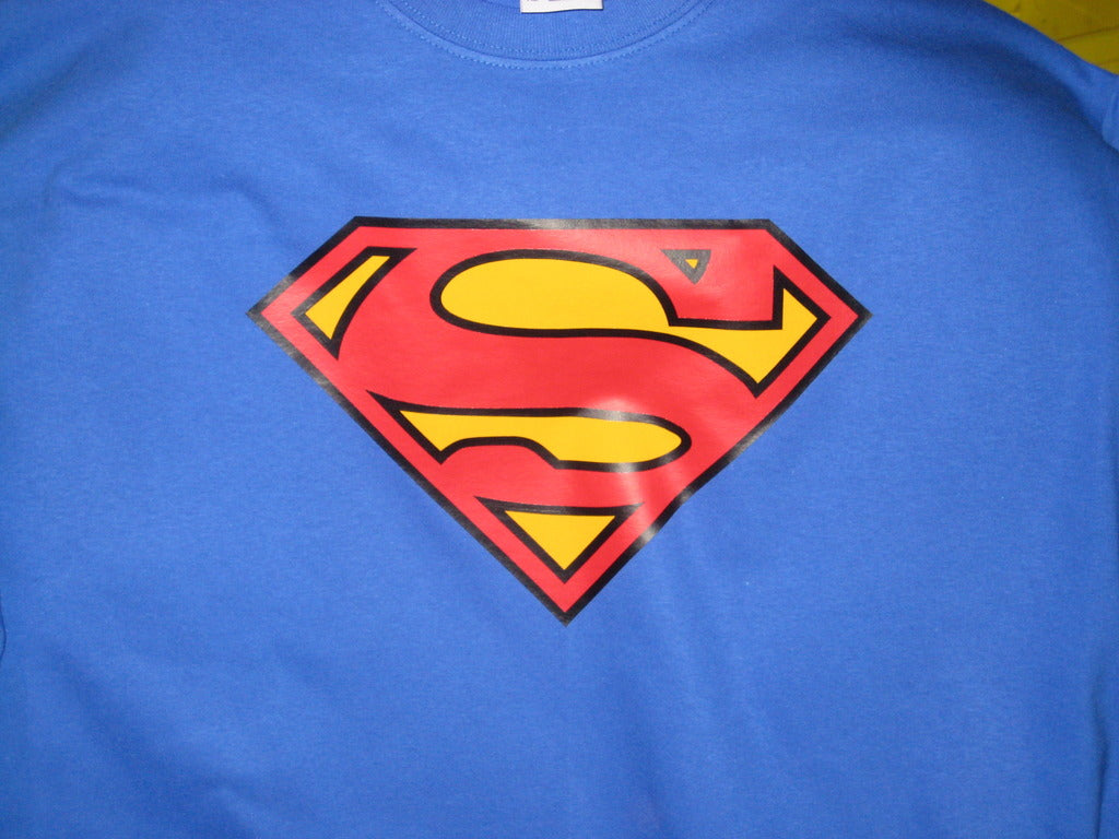 Superman Logo Royal Blue Tshirt – TshirtNow