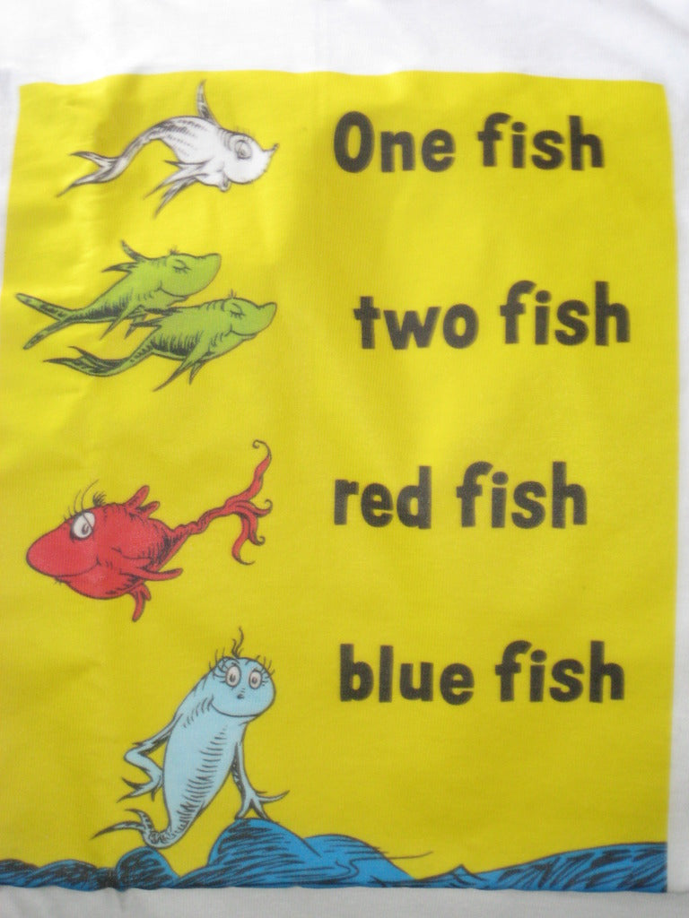 dr seuss one fish two fish shirt