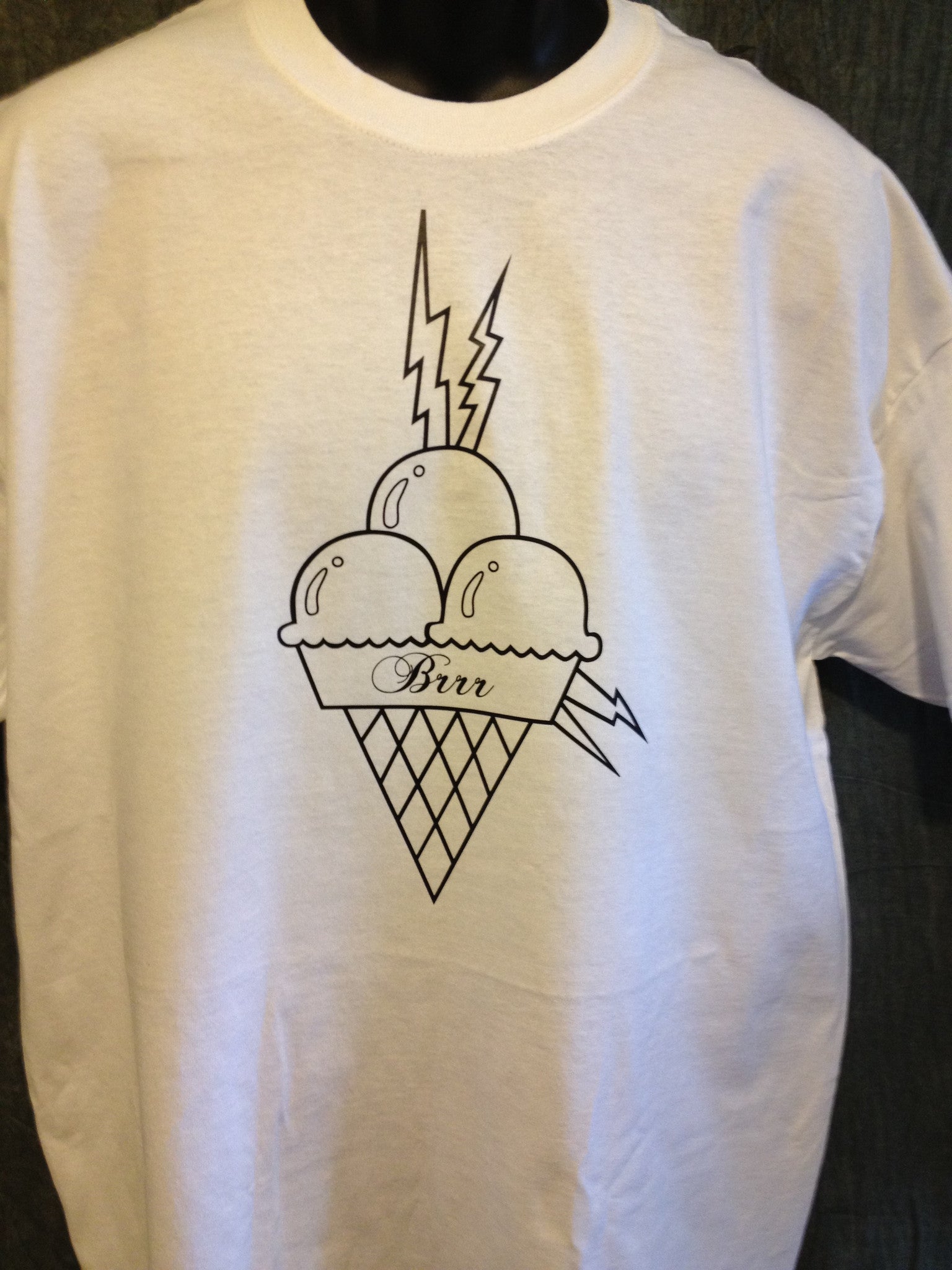 Gucci Mane Brrr Ice Cream Cone Tshirt at TshirtNow.net