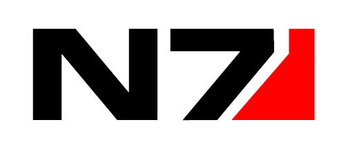Mass Effect 2 N7 Decal black/red - Sale – TshirtNow