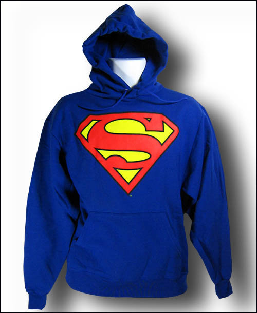 superman logo hoodie