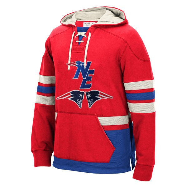 patriots hockey style hoodie