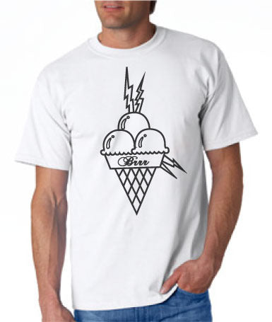 Gucci Mane Brrr Ice Cream Cone Tshirt 