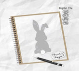 Bunny SVG, Easter Svg, Easter Bunny Svg, Rabbit SVG, Easter Cut File