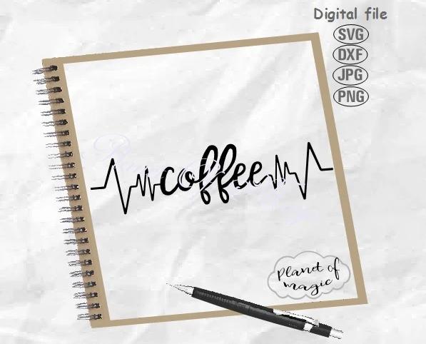 Free Free Coffee Heartbeat Svg 412 SVG PNG EPS DXF File