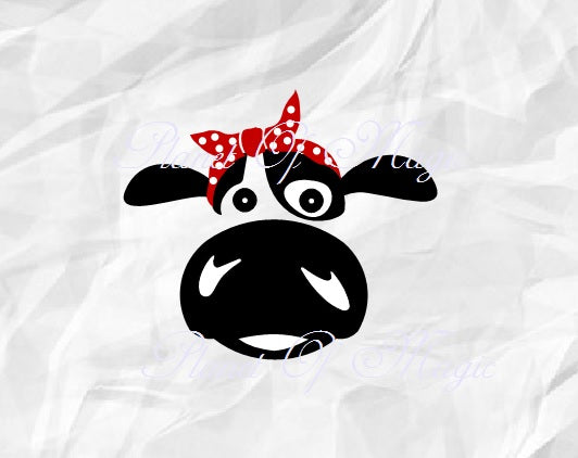 Download Cow Svg Cow Bandana Svg Heifer Svg Cow Face Svg Cow Tshirt Svg Planet Of Magic