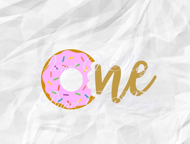 Download Donut One Svg I Am One Donut Svg Baby Birthday Svg Planet Of Magic