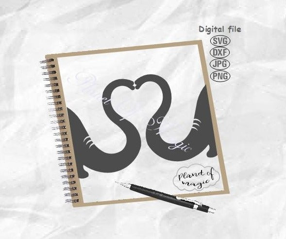 Download Elephant Svg, Elephant Snout Svg, Elephant Heart Svg, Elephant Love Sv - Planet Of Magic