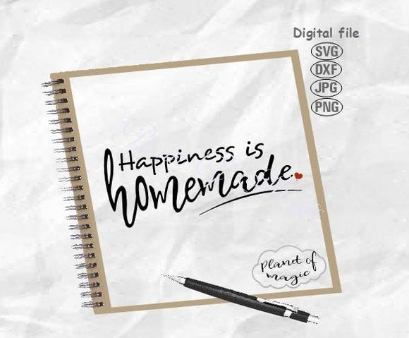 Free Free 244 Happiness Is Homemade Svg SVG PNG EPS DXF File