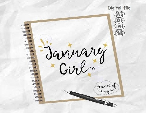 Free Free January Birthday Svg 925 SVG PNG EPS DXF File