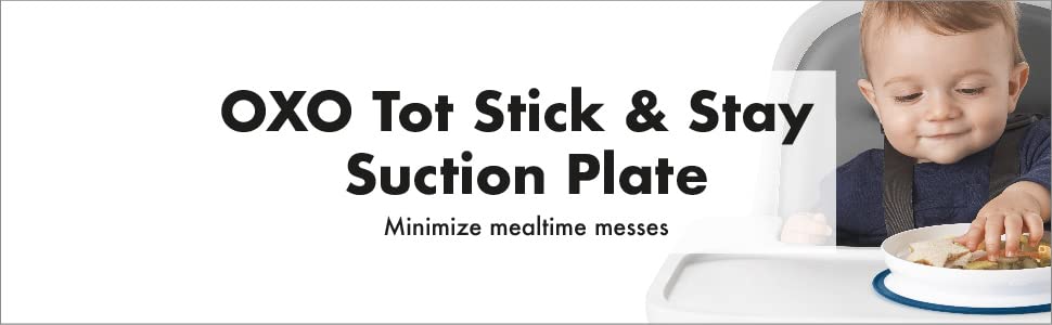 OXO Tot Stick & Stay Suction Plate 2