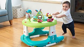 TINY LOVE Here I Grow 4-in-1 Baby Walker and Mobile Activity Center - ANB Baby