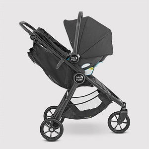 Stroller - Baby Jogger City Mini GT2 + City GO 2 Travel System, Opulent Black