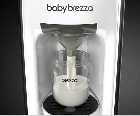 Pack Baby Brezza : Préparateur de biberons Formula Pro Advanced + Robot  mixeur et cuiseur Food Maker Deluxe Blanc