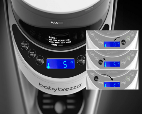 Makes the perfect bottle of Baby Brezza Baby Formula Pro Advanced Dispenser System, White -ANB Baby
