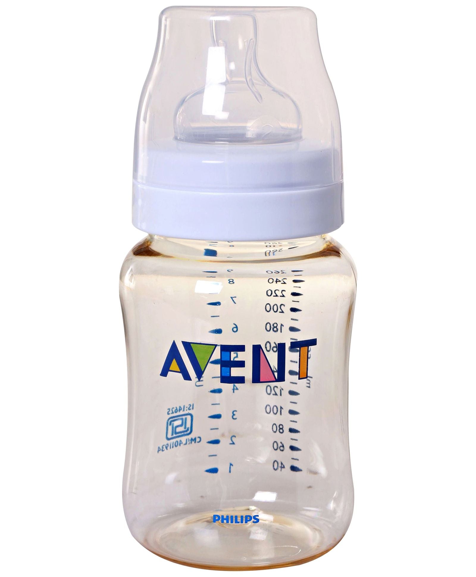 baby bottle with milk