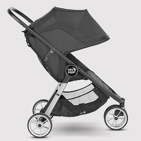 Stroller - Baby Jogger City Mini 2 3W + City GO 2 Travel System, Opulent Black