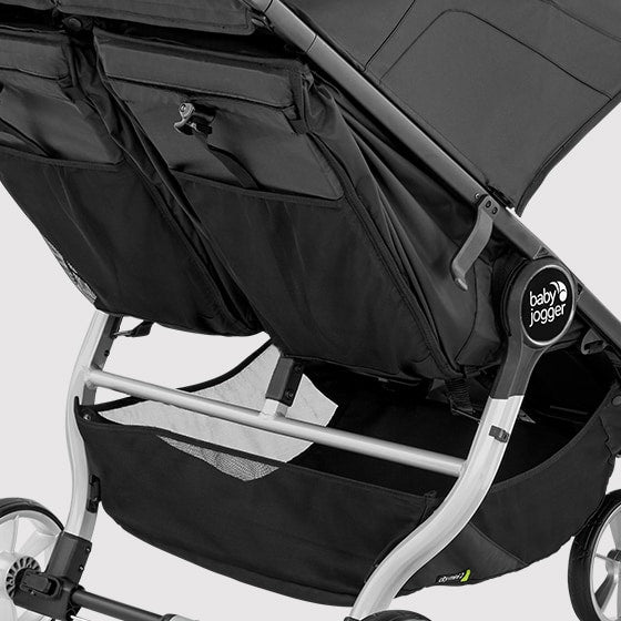 Stroller - Baby Jogger City Mini 2 Double Baby Stroller, Jet