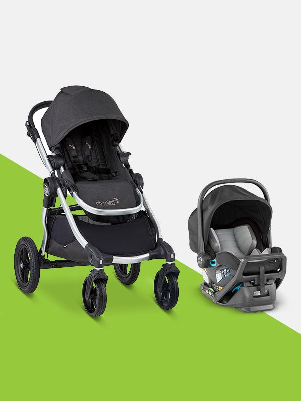 Stroller - BABY JOGGER City Select/City Go 2 Travel System - Jet