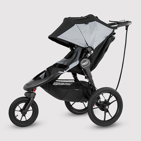 Stroller - Baby Jogger Summit X3 Jogging Stroller, Black/Gray