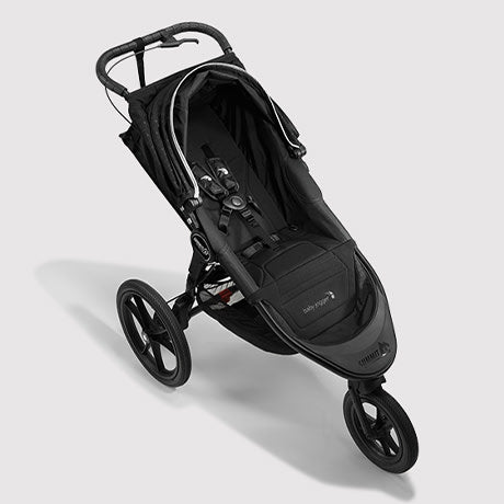 Stroller - Baby Jogger Summit X3 Jogging Stroller, Black/Gray