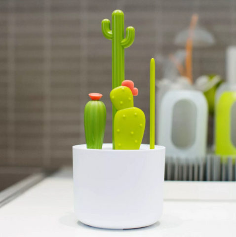 Birthday Cake - Boon Cacti 4-Piece Bottle Cleaning Brush Set