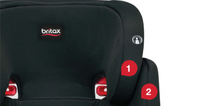 Cushion - Britax Skyline 2-Stage Belt-Positioning Booster Car Seat