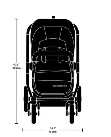 Bumbleride 2022 Era Stroller Stroller Dimensions -ANB Baby