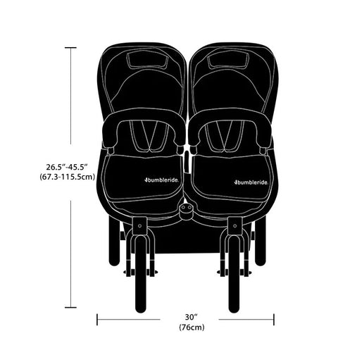 Bumbleride 2022 Indie Twin Double Jogging Stroller -ANB Baby