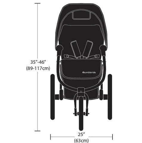 Bumbleride 2022 Speed Jogging Stroller Dimension -ANB Baby