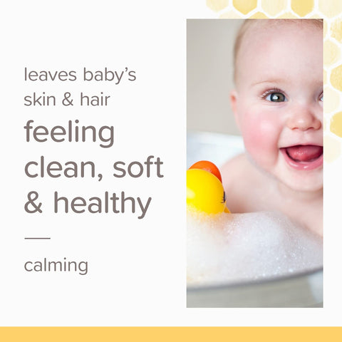 Face - Burt's Bees Baby Calming Shampoo & Wash, 21 oz