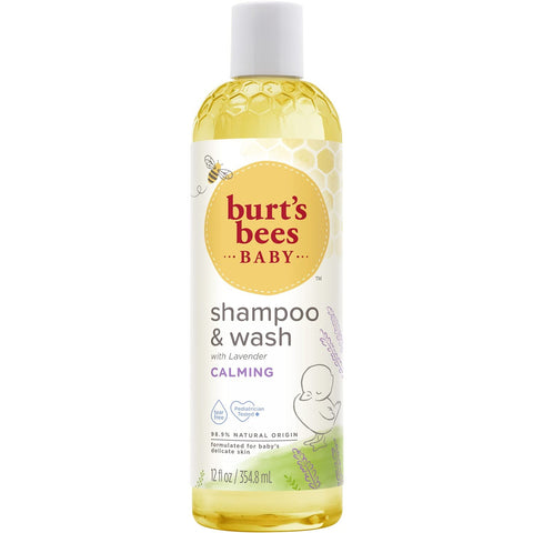 Burt's Bees Baby Calming Shampoo & Wash, 12 Oz Key Ingredients -ANB Baby