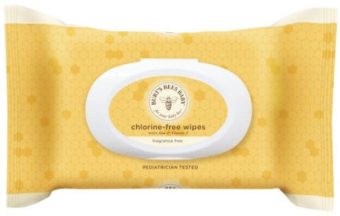 Burt's Bees Baby Wipes, Chlorine Free, 72 Count Featured Image -ANB Baby