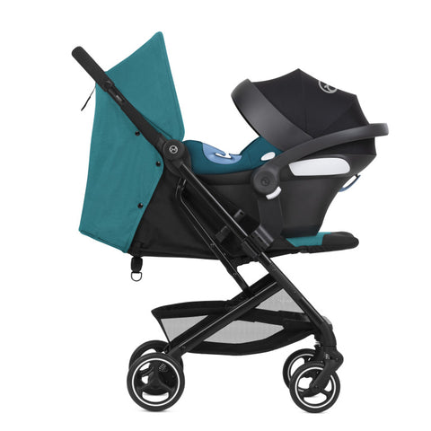  CYBEX Beezy 2 Compact and Lightweight Travel Stroller -  Compatible with CYBEX Car Seats , Beach Blue : Baby