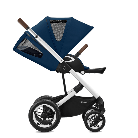 Lawn Mower - Cubex Virtual Talos S Lux Stroller and Aton 2 Car Seat Deep Black