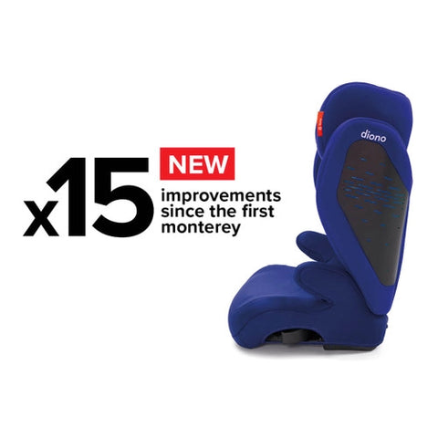 Diono Monterey 4DXT Latch 2-in-1 High Back Booster Car Seat 15 upgrades View -ANB Baby