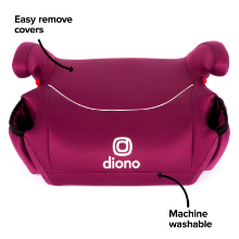 Camera - Diono Solana 1 Backless Booster Car Seat, Pack of 2