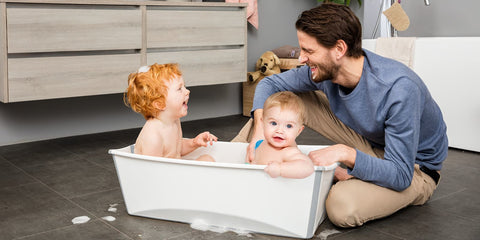 Stokke® Flexi Bath®Large White Aqua - ANB Baby