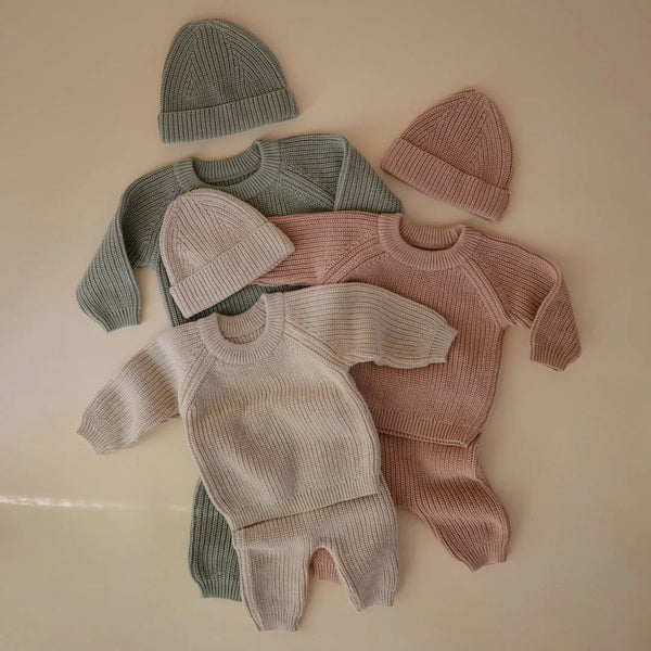 Eco-Friendly & Cozy Chic! Why We Love Mushie Chunky Knits