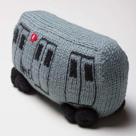Glove - Estella Organic Subway Train Car Newborn Rattles Baby Toys
