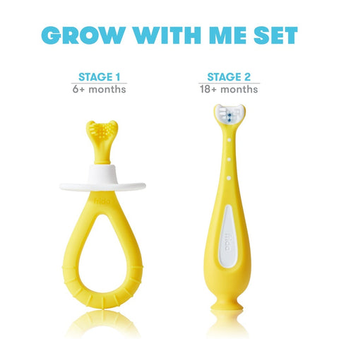 Brush - FridaBaby Grow-with-Me Training Toothbrush Set