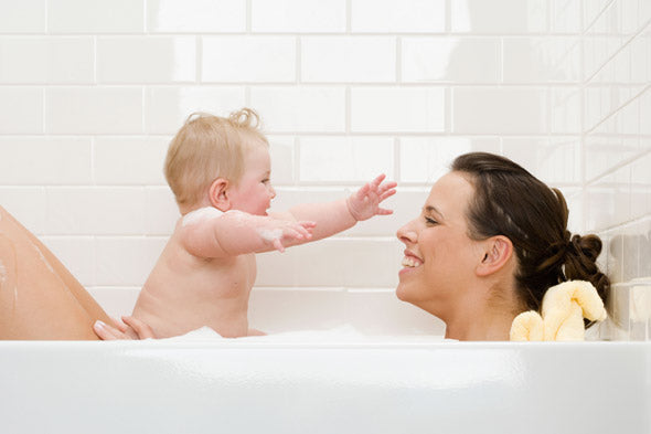 giving your baby a bath