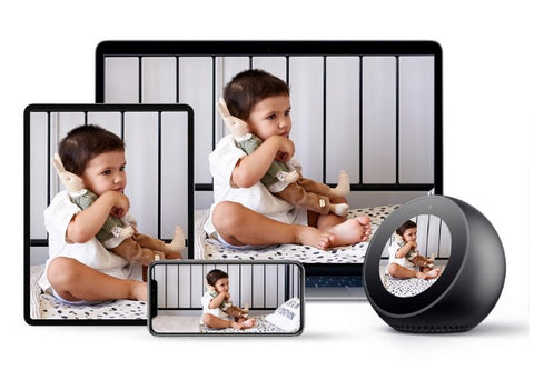Invidyo Baby Monitor Showing on multiple devices -ANB Baby