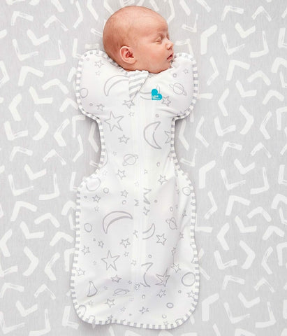 Person - Love To Dream Up Silky Lux Swaddle, Bamboo Gray