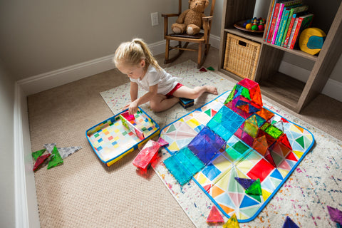 It's finally here! Our new Magna-Tiles® Storage Bin and Interactive  Play-mat is now live on magnatiles.com! 🌈🎇⁠ ⁠ The Magna-Tiles® Storage Bin  &, By MAGNA-TILES Brand Magnetic Building Sets