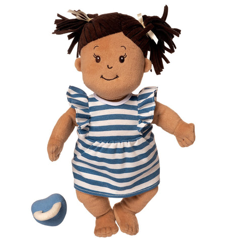 Doll - Manhattan Toy Baby Stella Beige Doll with Brown Hair Toy