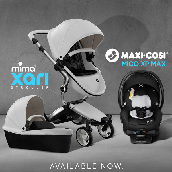 Mima Xari 4G and Maxi Cosi Mico XP Max Travel System