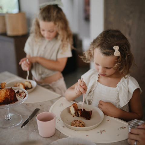 Mushie Dinnerware Fork and Spoon Set Featured Image -ANB Baby