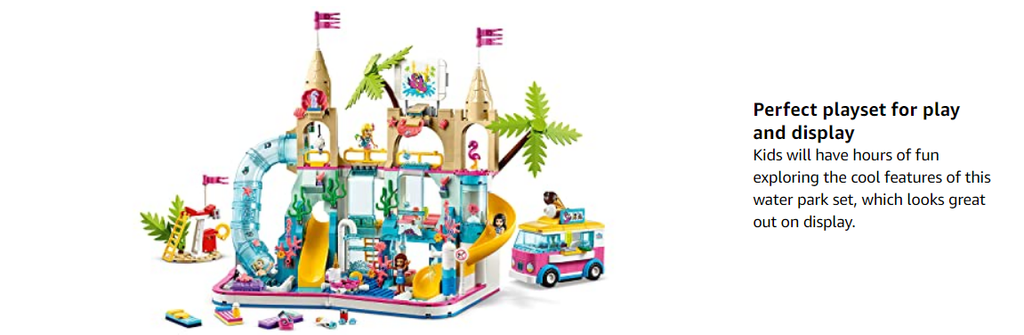 Person - Lego Friends Summer Fun Water Park Playset